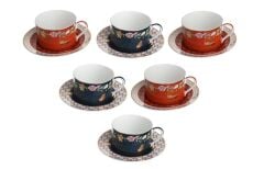 Lucky Art Evelyn Bone 6Lı Cay Fıncanı Setı