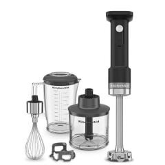 KitchenAid Go Kablosuz Serisi El Blenderı Aksesuarlı Bataryasız(5KHBRV05BM)