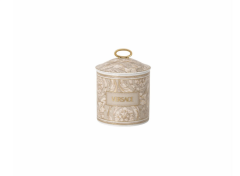 Versace Barocco Beige Kapaklı Kokulu Mumluk