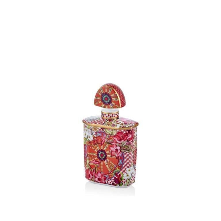 Lamedore Lilyum Desenli Large 375ML Parfüm Şişesi