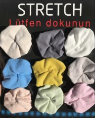 Stretch Çift Kişilik Lastikli Çarşaf Mavi