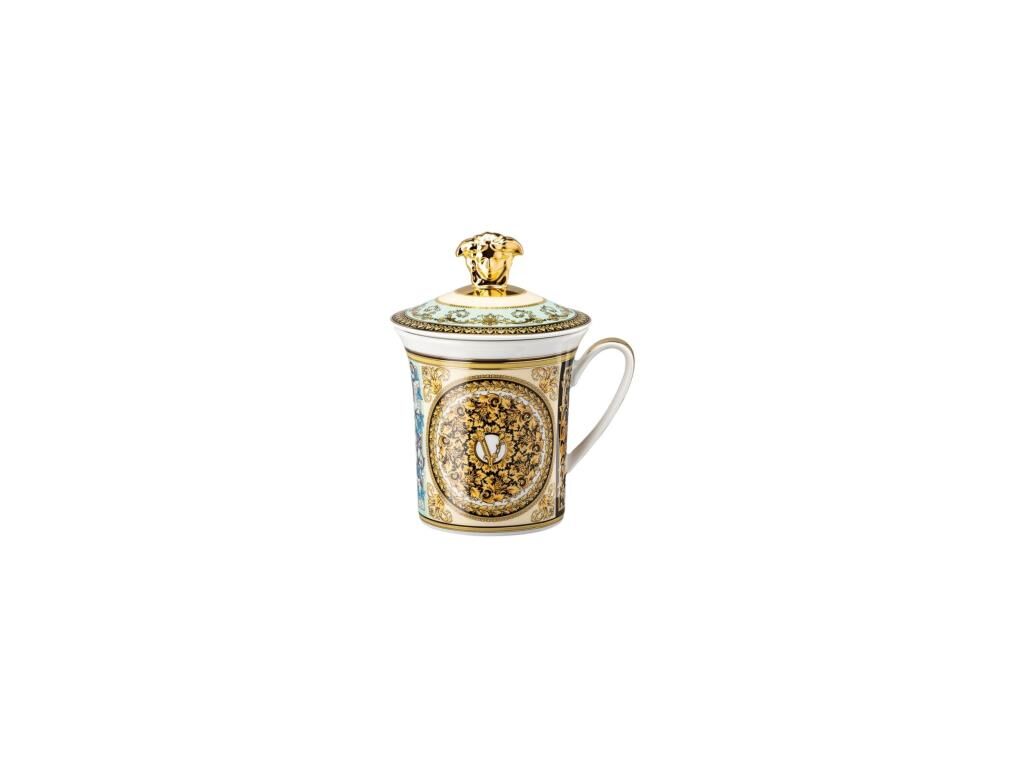 Versace 30. Yıl Kapaklı Kahve Kupa Barocco Mosaic