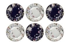 Lucky Art Fleurısse Bone  20Cm 6Lı Tabak Seti