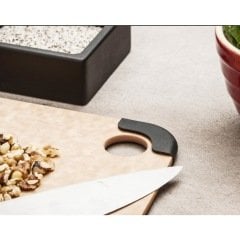 Epicurean 202-12090103 Nonslip Serisi Natural/Siyah Kesme Tahtası