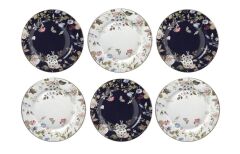 Lucky Art Fleurısse Bone  27Cm 6Lı Tabak Seti