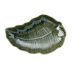 Mikasa MKJDDISHLEAF Jardin Stoneware Servis Tabağı 30cm Yaprak