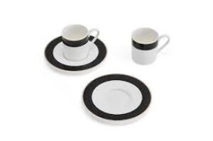 Mikasa Luxe Deco Fine China Kahve Fincan Seti 100ml