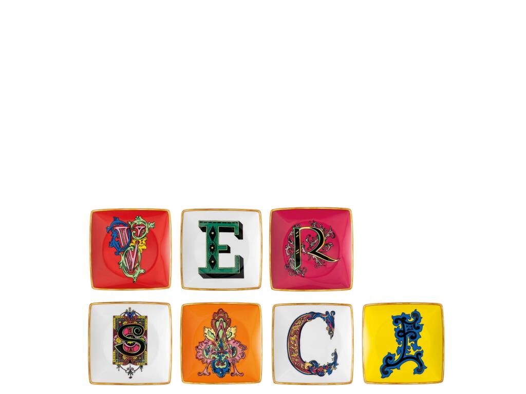 Versace Holiday Alphabet Versace 7 Li Tabak Seti