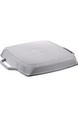 Staub La Cocotte Izgara Tava | Döküm Demir | 28 X 28 Cm | Grafit Gri