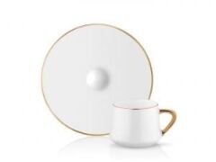 Koleksiyon Sufi Türk Kahvesi Seti 6 Lı Altın