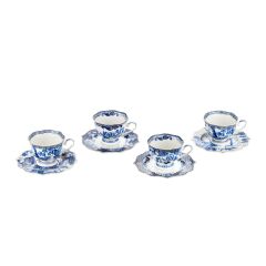 Lucky Art Luzia Bone 4’lü Çay Fincanı Seti 220 ml