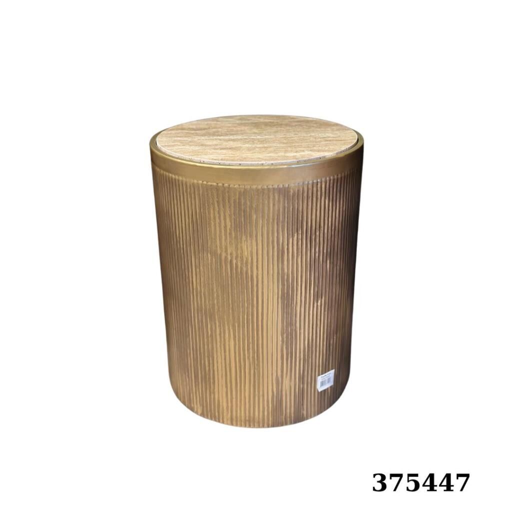 Mikasa Moor Krem Mermer Sehpa 36x46cm