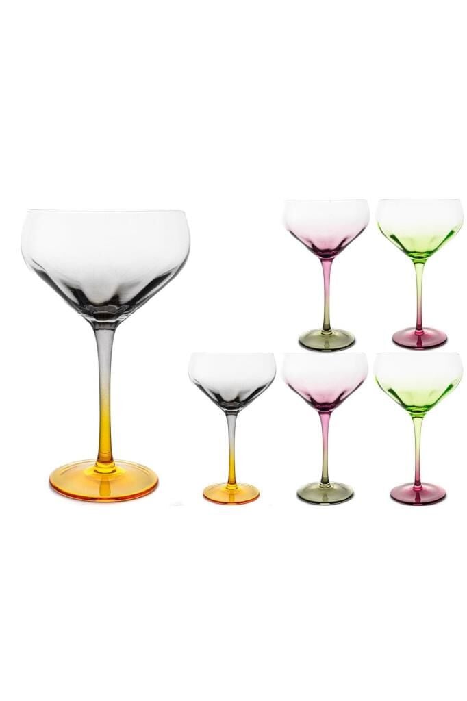 Mikasa Moor Colorful 6Lı Kup Bardak 380Ml