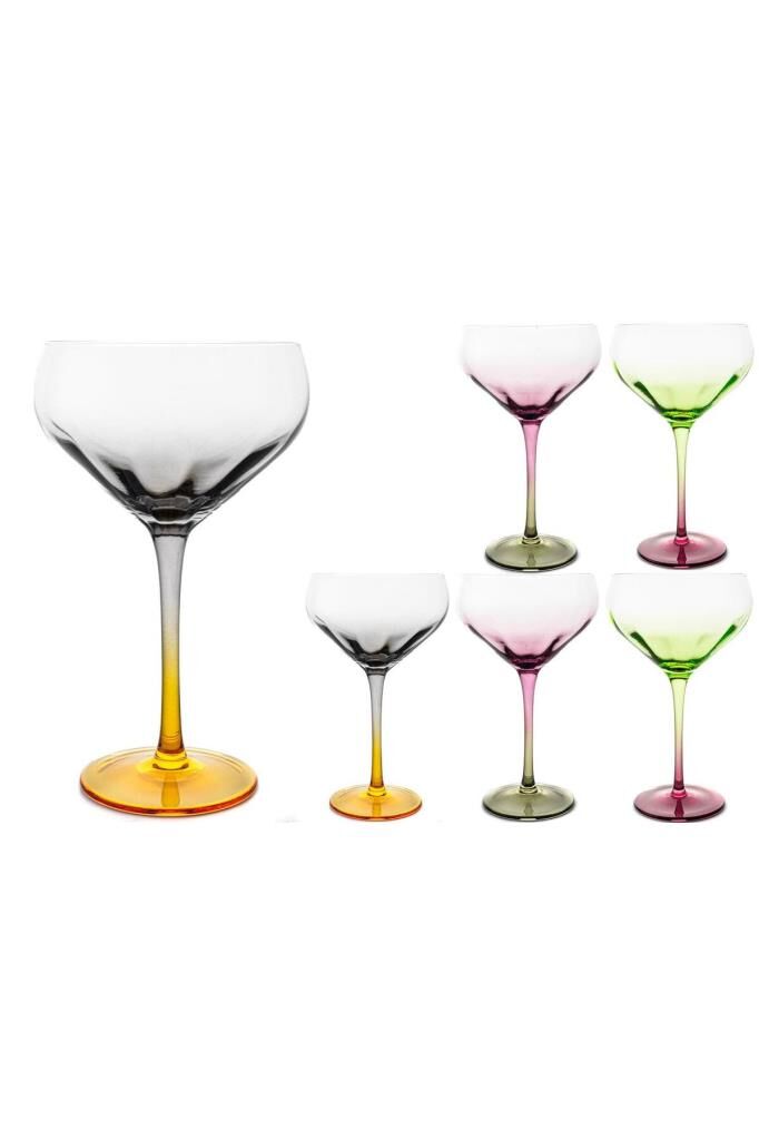Mikasa Moor Colorful 6Lı Kup Bardak 380Ml