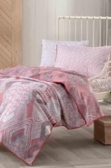 Sarev Pedro Kırmızı %100 Ipliği Boyalı Pamuk Bebek Nevresim Takımı