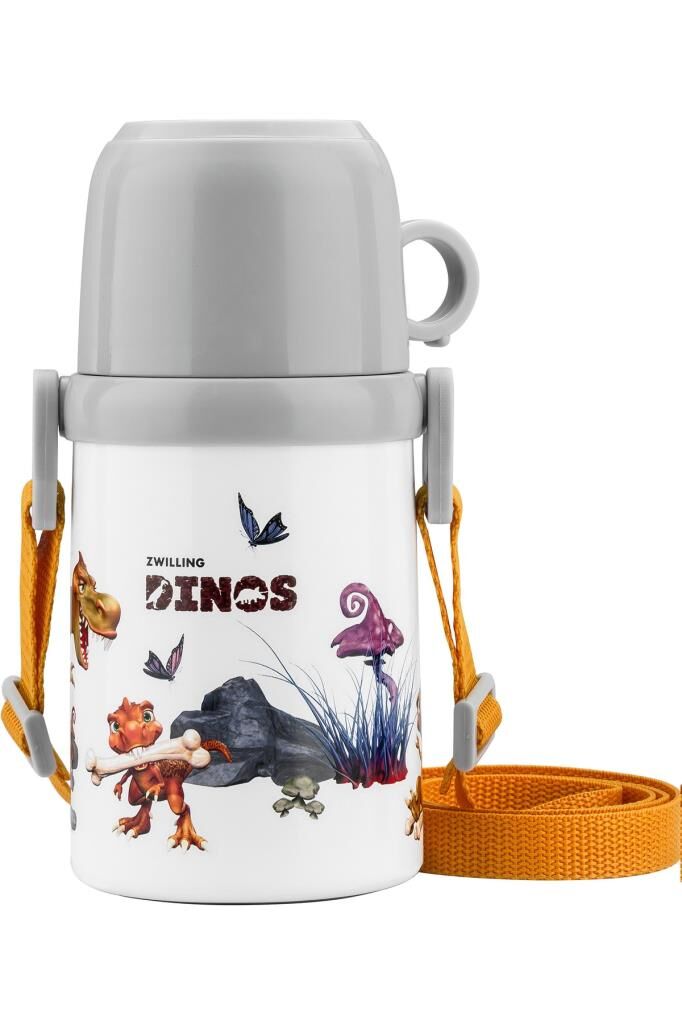 Zwilling Thermo Dinos Termo Matara, 380 Ml, Beyaz-Gri