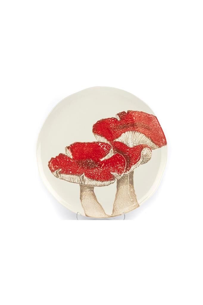 Mikasa Moor Amorf Kırmızı Seramik Tabak 29Cm