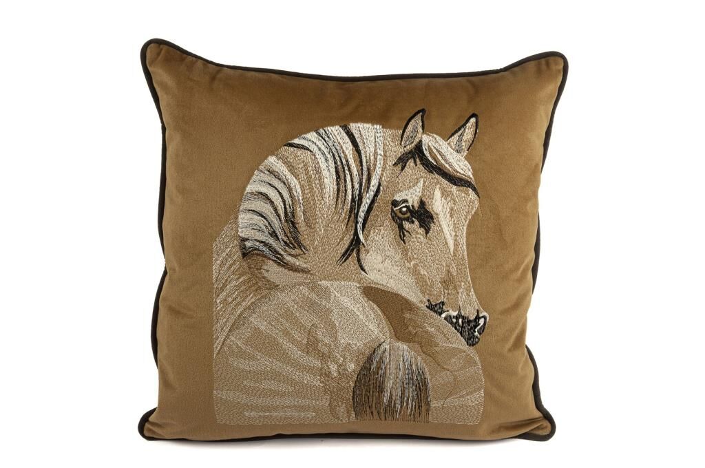 Mikasa Moor Pegasus 50x50 At Nakışlı Yastık