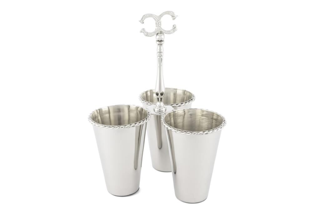 Mikasa Moor Silver 3lü Dek Sunumluk 23x31cm