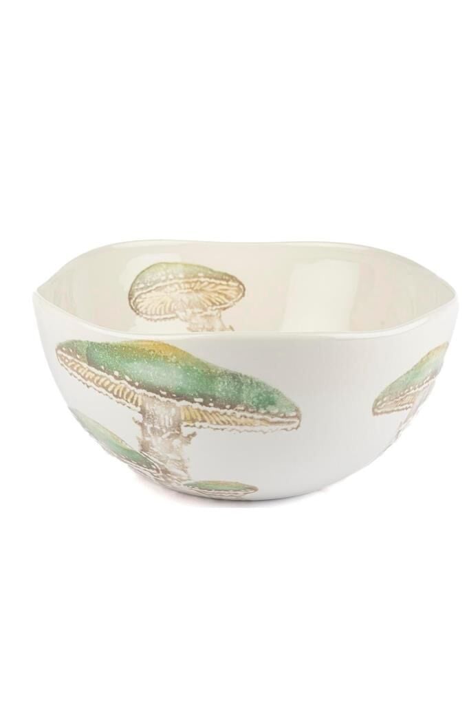 Mikasa Moor Amorf Yeşil Mantar Seramik Kase 31X14Cm