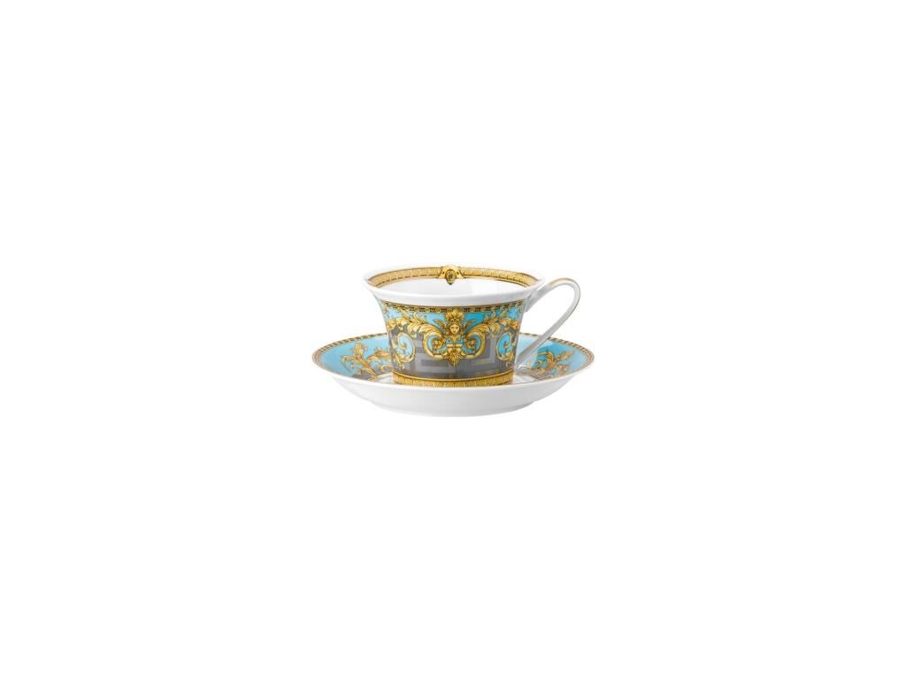 Versace Çay Fincan-Tabak Prestige Gala Blue