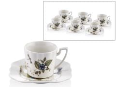 Joy Carmen Butterfly 6 Lı Kahve Fincanı 125 Cc