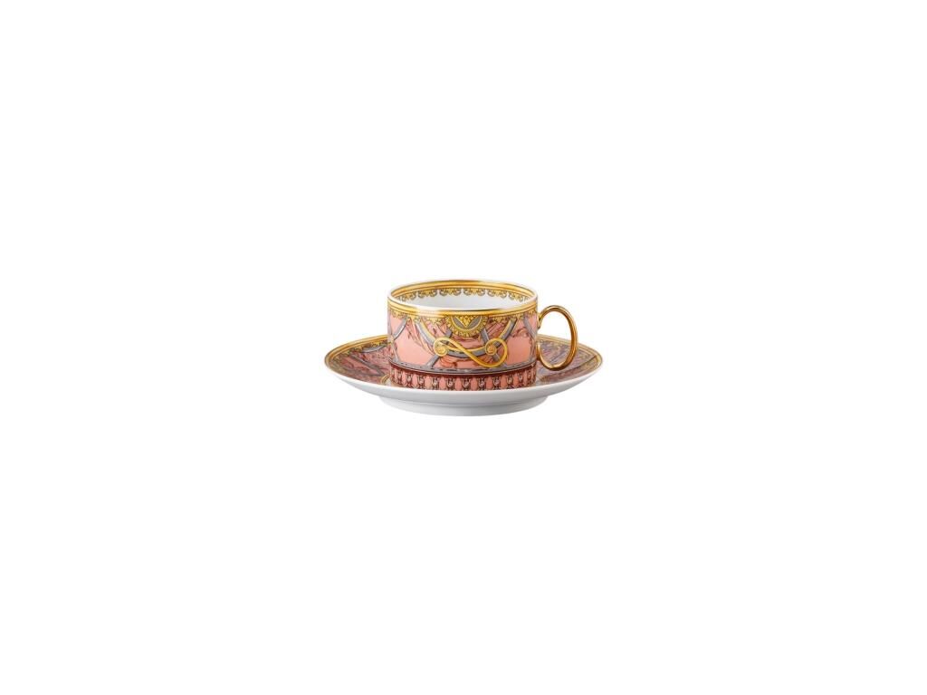 Versace Çay Fincan-Tabak La Scala del Palazzo Pembe