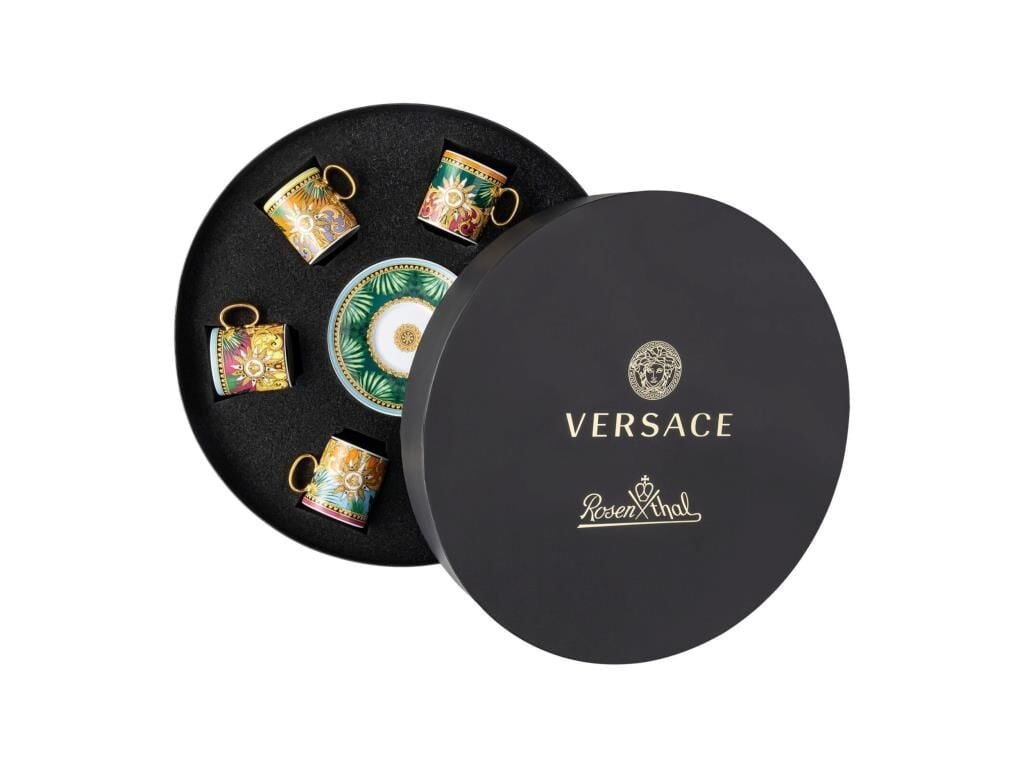 Versace Espresso Set 6 lı Jungle Animalier