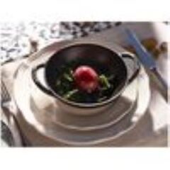 Staub La Cocotte Demir Döküm Siyah Mini Wok 16 Cm