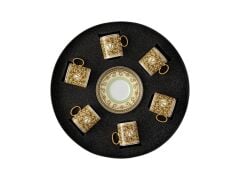 Versace Espresso Set 6 lı Barocco Mosaic