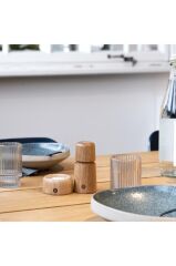 Crush Grind Stockholm Tuz Ve Karabiber Değirmeni 11 Cm Oak-Meşe Rengi