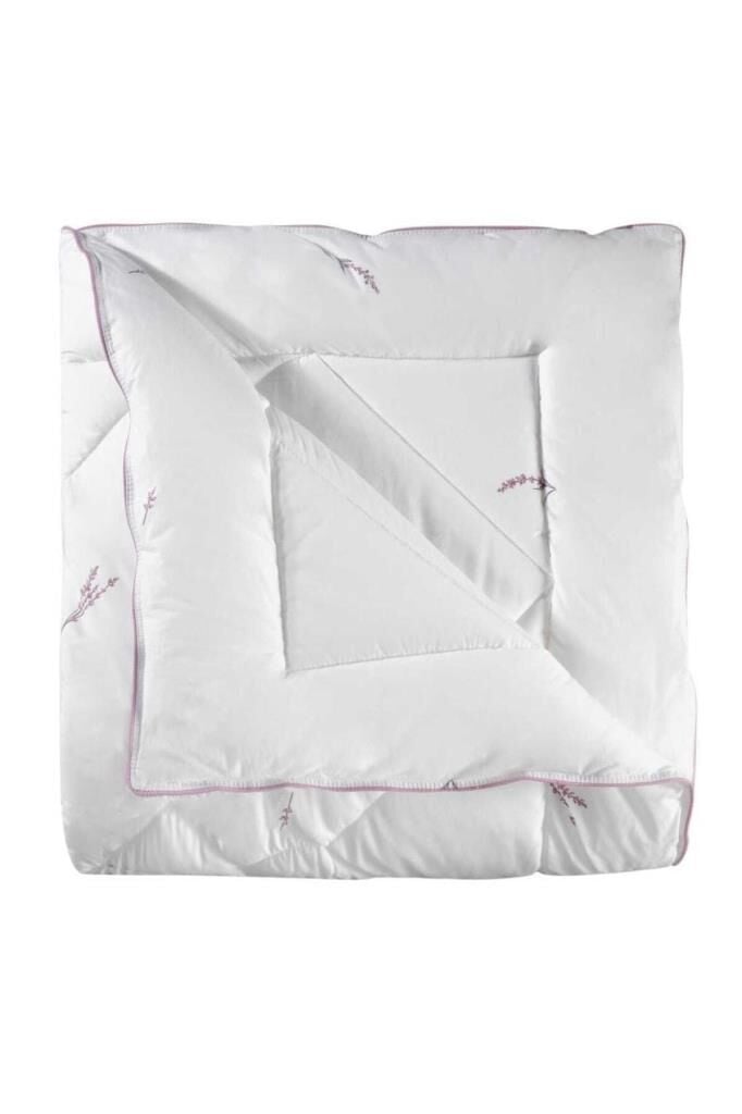 Sarev Lavander Mikro Jel Yorgan Çift Kişilik Beyaz