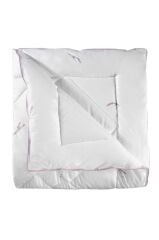 Sarev Lavander Mikro Jel Yorgan Çift Kişilik Beyaz