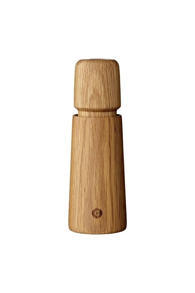 Crush Grind Stockholm Tuz Ve Karabiber Değirmeni 17 Cm Oak-Meşe Rengi