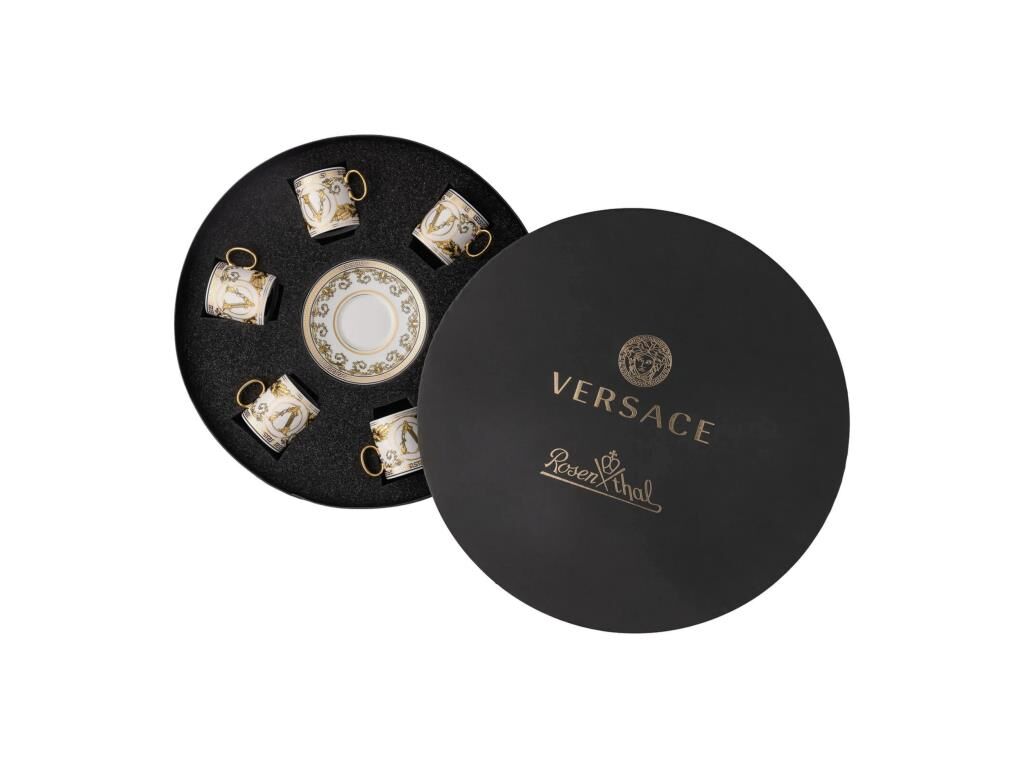 Versace Espresso Set 6 lı Virtus Gala White