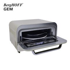 BergHOFF GEM RETRO 2000 W Vanilya Krem Rengi Pizza Fırını
