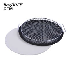 BergHOFF GEM RETRO 2000 W Vanilya Krem Rengi Pizza Fırını
