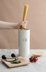 Typhoon Living Serisi Makarna Saklama Kabı - Krem