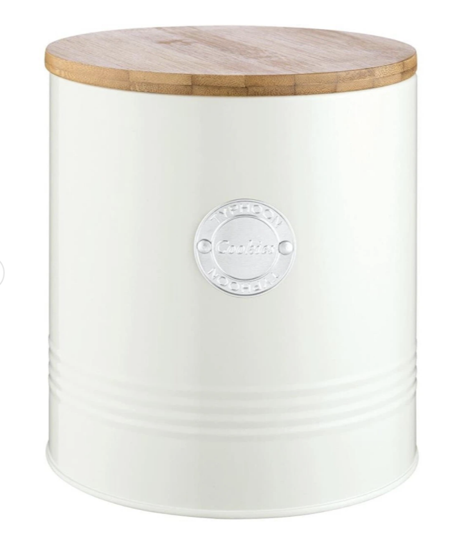 Typhoon Living Serisi Kurabiye Saklama Kabı - Krem
Y 19 x Çap 16 cm. 3 Lt