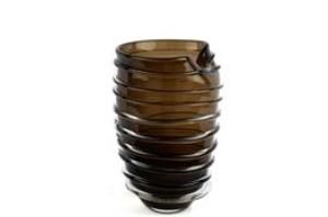 Mikasa Moor Spire Kahve Cam Vazo 19x29cm