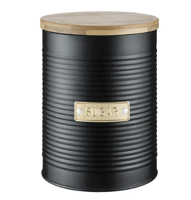 Typhoon Otto Serisi Şeker Saklama Kabı - Siyah
Y 16 x Çap 11 cm. 1.4 Lt