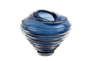 Mikasa Moor Twine Mavi Cam Vazo 24x21cm