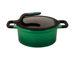 Berghoff Gem Stay Cool Derin Tencere Açık Yeşil 24 Cm