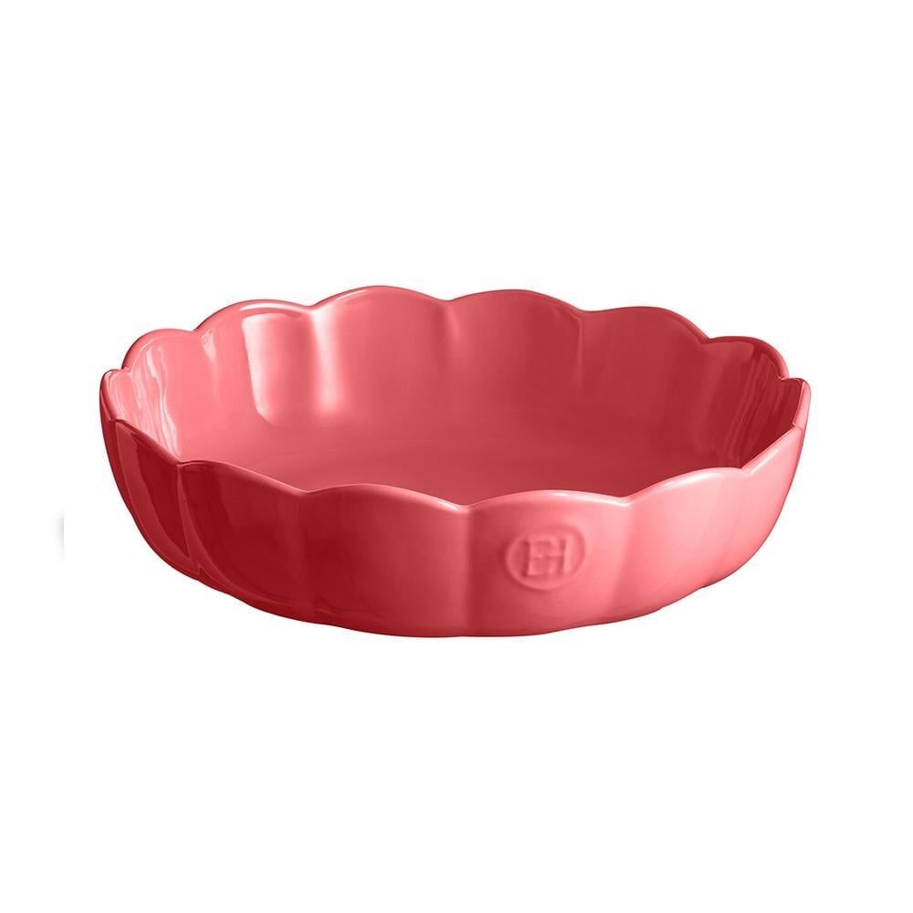 Emile Henry Madeleine Fırın Kabı Yuvarlak 27 cm Pembe