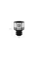 Zwilling Fresh & Save Şişe Aparatı Seti, 3 Parça, Gri