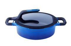 Berghoff Gem Stay Cool Pilav Tenceresi Mavi 28 Cm