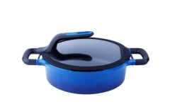 Berghoff Gem Stay Cool Pilav Tenceresi Mavi 24 Cm