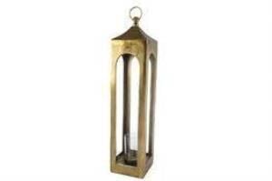 Mikasa Moor Antik Gold Camlı Fener 20x20x93cm