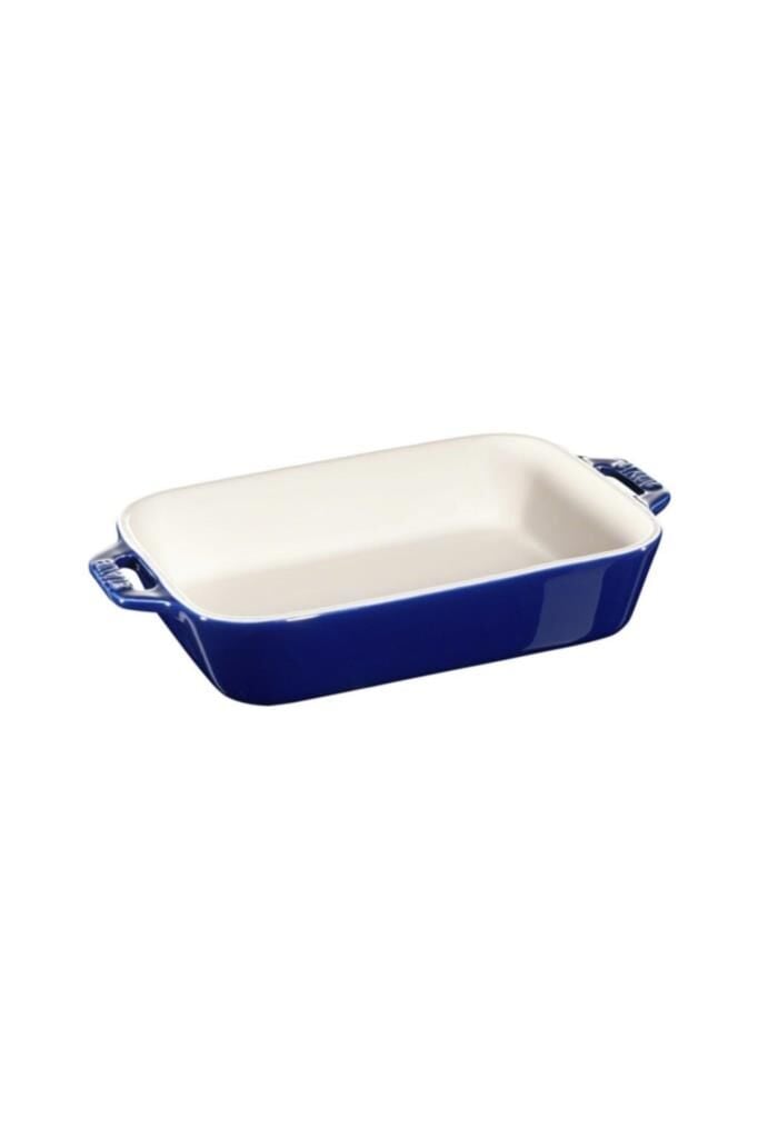 Staub Ceramique Fırın Kabı | Seramik | 20 X 16 Cm | Koyu Mavi