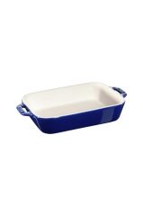 Staub Ceramique Fırın Kabı | Seramik | 20 X 16 Cm | Koyu Mavi